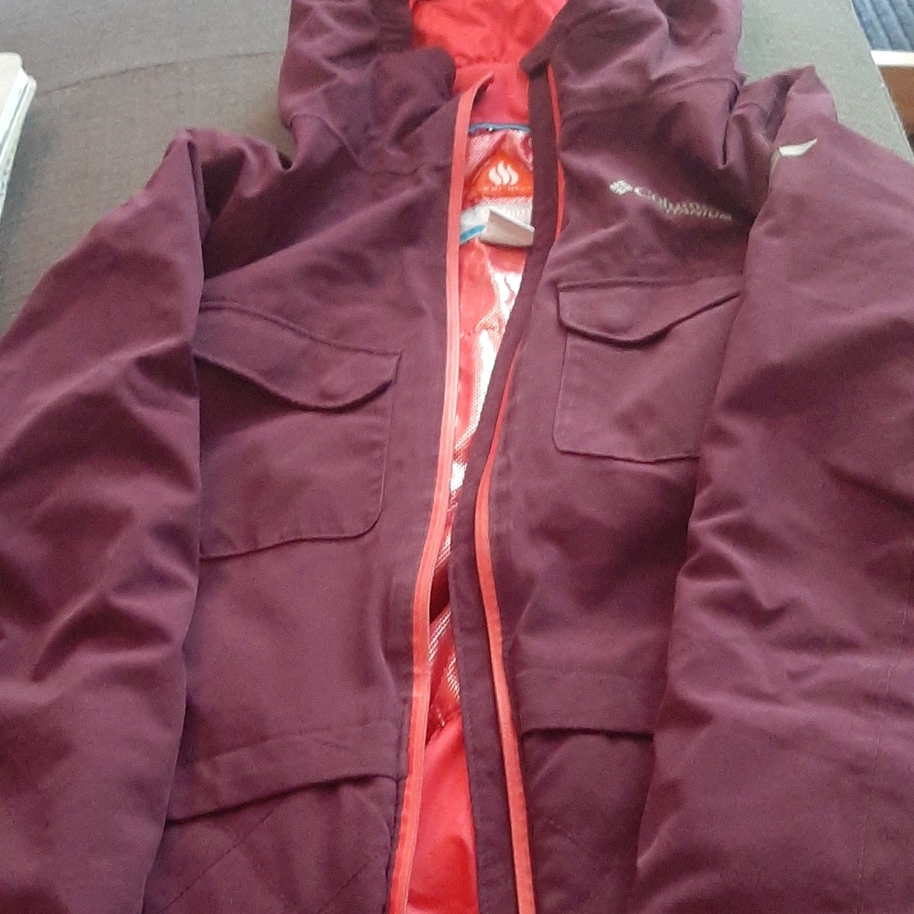 Columbia Titanium omni heat snow jacket